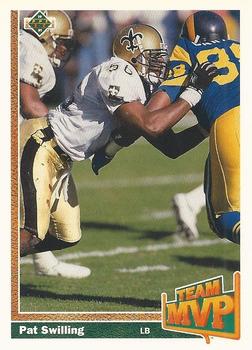 Pat Swilling TM New Orleans Saints 1991 Upper Deck NFL #468